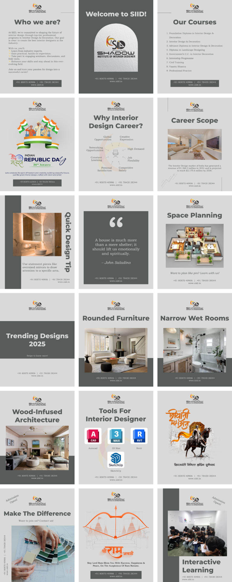 Institute Social Media Template