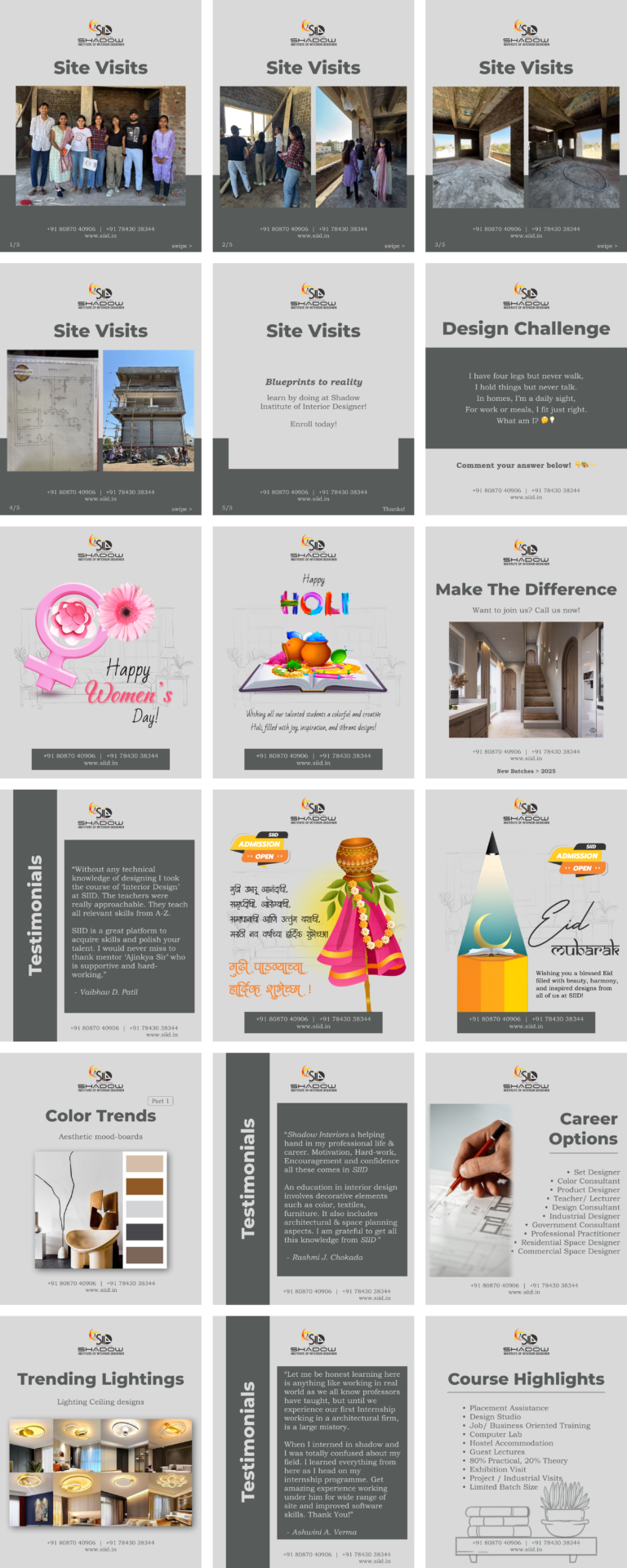 Institute Social Media Template