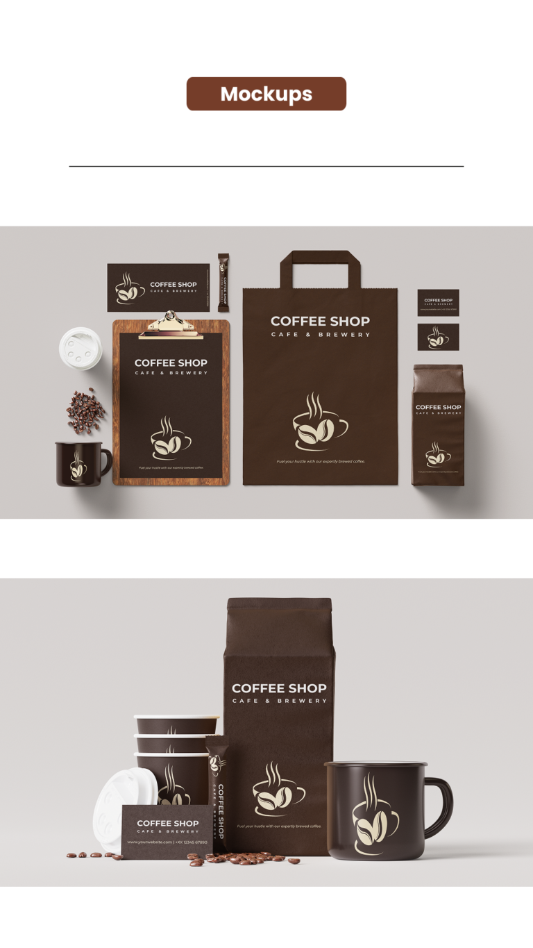 Coffee Shop Mockups