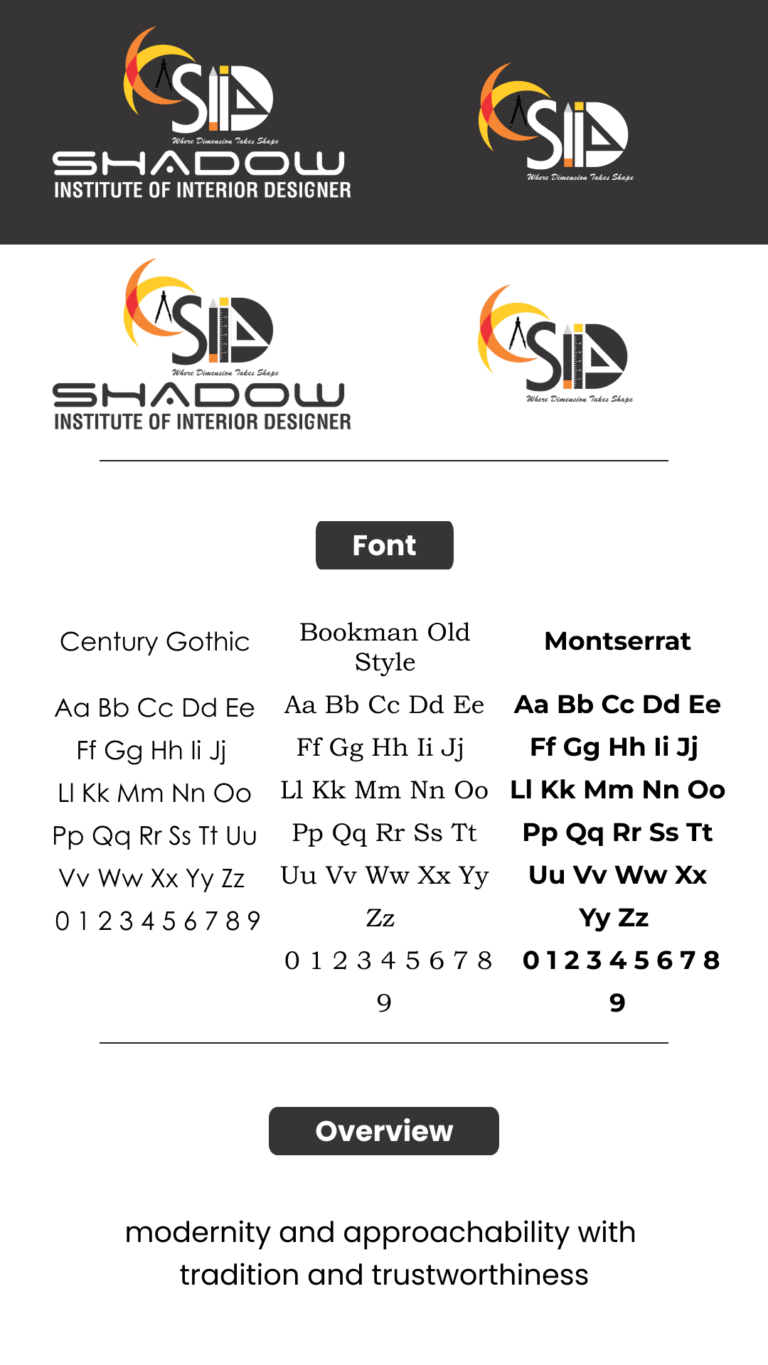 SIID Logo Fonts