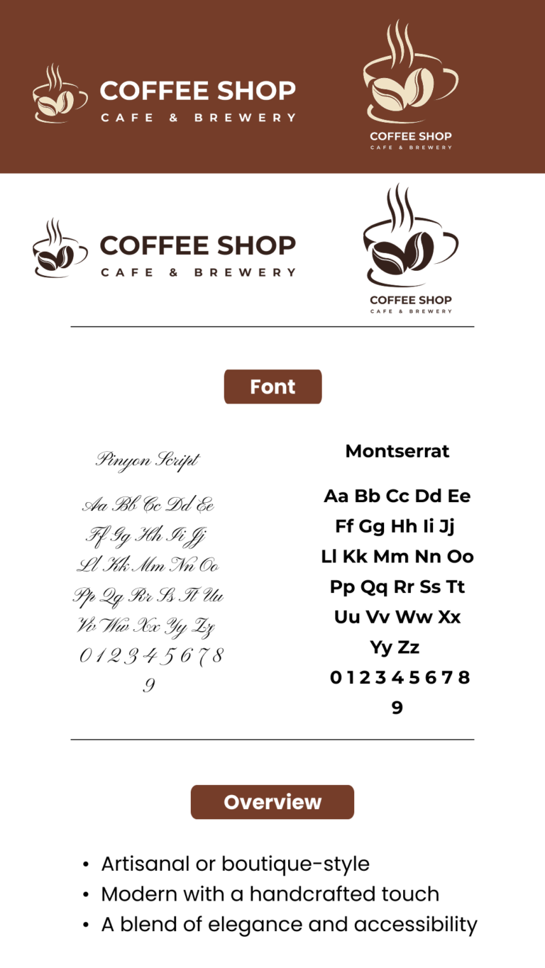 Coffee Shop Fonts