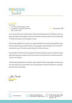 Letter Head Sample 1 1